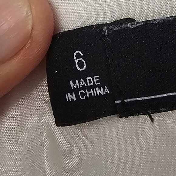 Chetta B Cream Sleeveless Dress Venice Italy Retro Mediterranean Sheath 6 - Picture 11 of 14